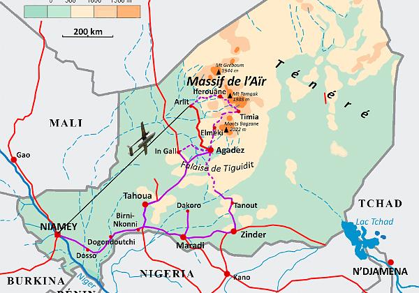 Carte du Niger et infos