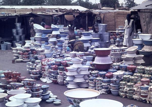 Scènes de marché à Niamey