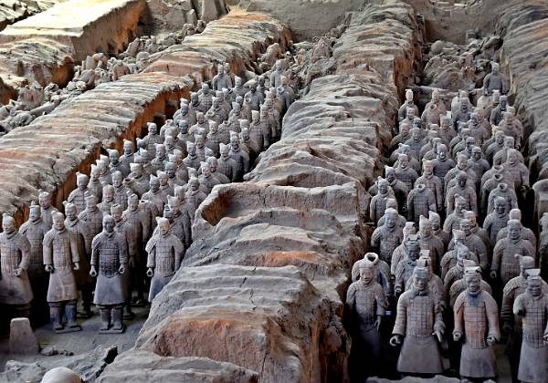 Armée de terre cuite